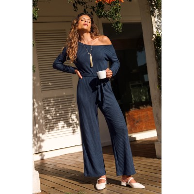 A Good Look Blue Jumpsuit A Good Look Blue Jumpsuit