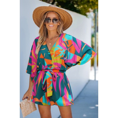 Cove Calling Tropical Romper Cove Calling Tropical Romper