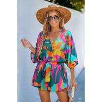 Cove Calling Tropical Romper