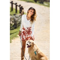 Misty Morning Tropical Romper