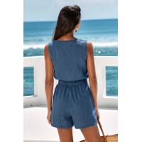 Ava Blue Romper Ava Blue Romper