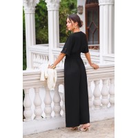 Talk of the Night Black Jumpsuit Talk of the Night Black Jumpsuit