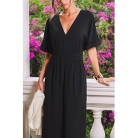 Talk of the Night Black Jumpsuit Talk of the Night Black Jumpsuit