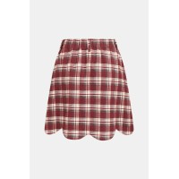 In the Mountains Plaid Mini Skirt In the Mountains Plaid Mini Skirt
