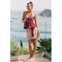 Postcard Perfect Floral Mini Skirt