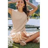 Tulum Heat Paisley Midi Skirt