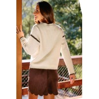 Looking Good Beige Sweater Looking Good Beige Sweater