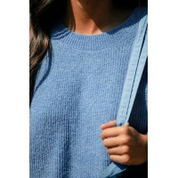 Cloudy Day Blue Sweater Cloudy Day Blue Sweater
