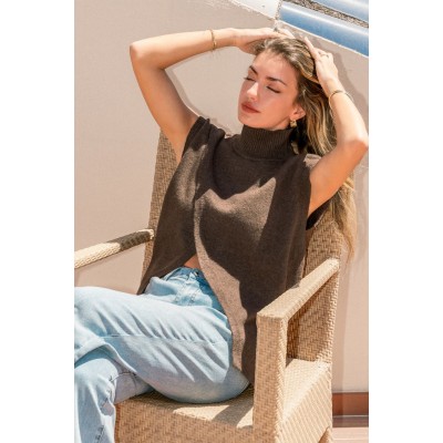 Unexpected Brown Sweater