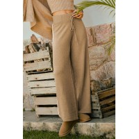 In a Nutshell Neutral Knit Pants