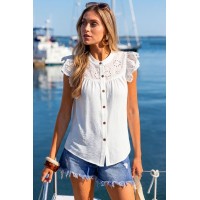 Heart of Gold White Top