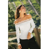 Heart on Your Sleeve White Top
