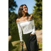 Heart on Your Sleeve White Top