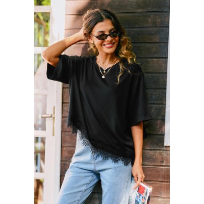 Iconic Black Tee