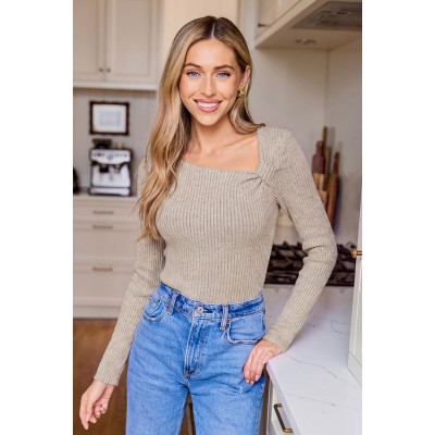 Just Imagine Beige Top