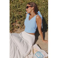 Lost Track of Time Blue Top Lost Track of Time Blue Top