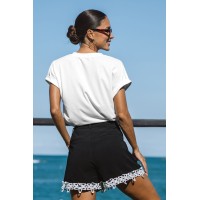 New Spin White Tee